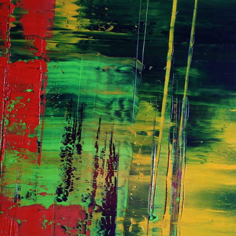 Original Abstract Nature Painting by Koen Lybaert