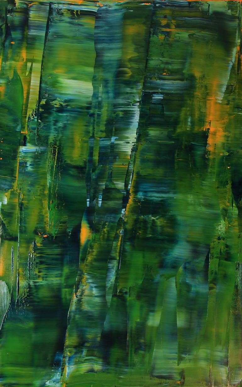 Original Abstract Nature Painting by Koen Lybaert