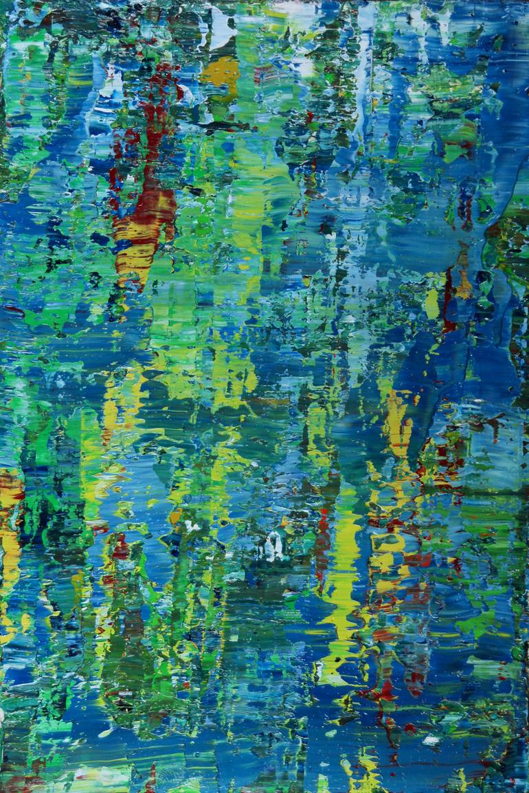 Original Abstract Nature Painting by Koen Lybaert