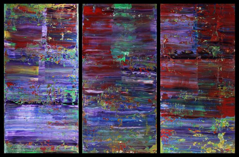 Original Abstract Nature Paintings by Koen Lybaert