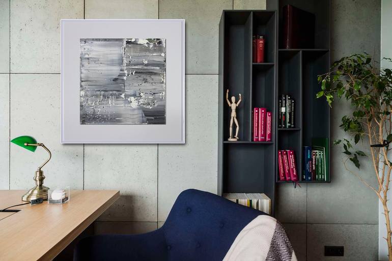 Original Fine Art Abstract Painting by Koen Lybaert