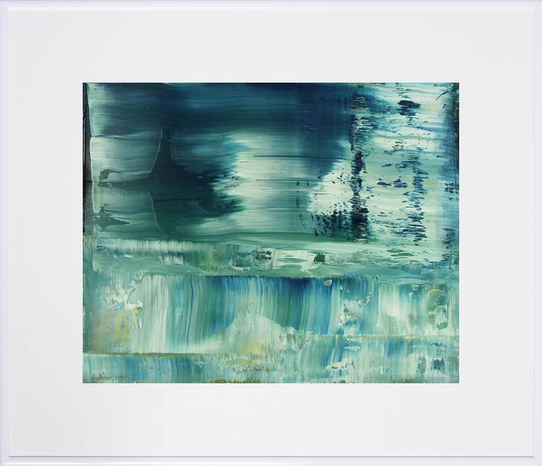 Original Abstract Landscape Painting by Koen Lybaert