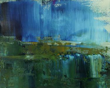 Original Abstract Landscape Paintings by Koen Lybaert