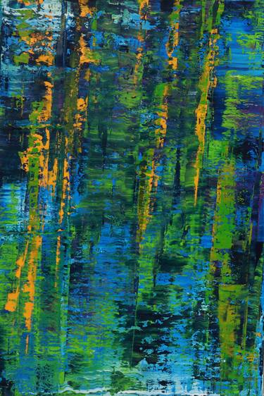 Original Abstract Nature Paintings by Koen Lybaert