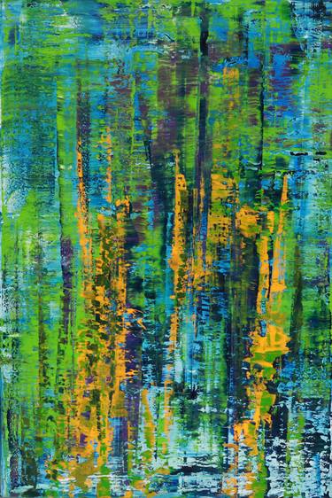 Original Abstract Nature Paintings by Koen Lybaert