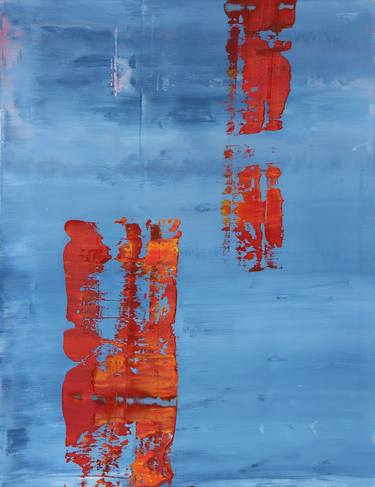 Original Abstract Expressionism Abstract Paintings by Koen Lybaert