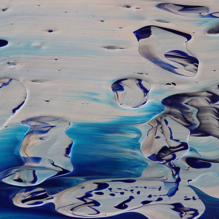 Original Abstract Nature Painting by Koen Lybaert