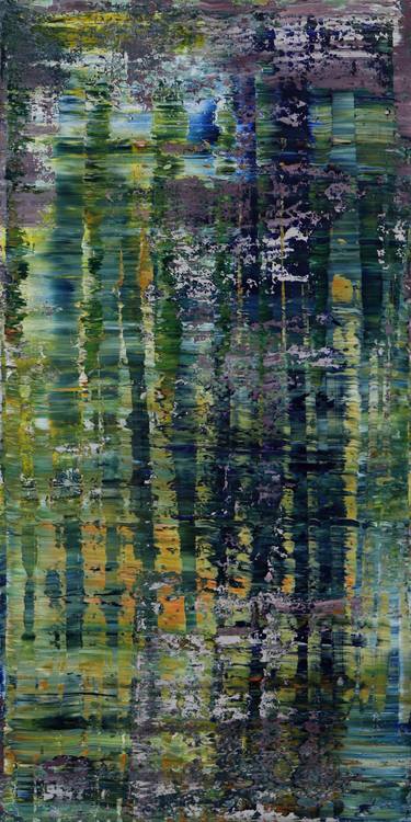 Congaree Swamp II [Abstract N°2496] - SOLD [Belgium] thumb