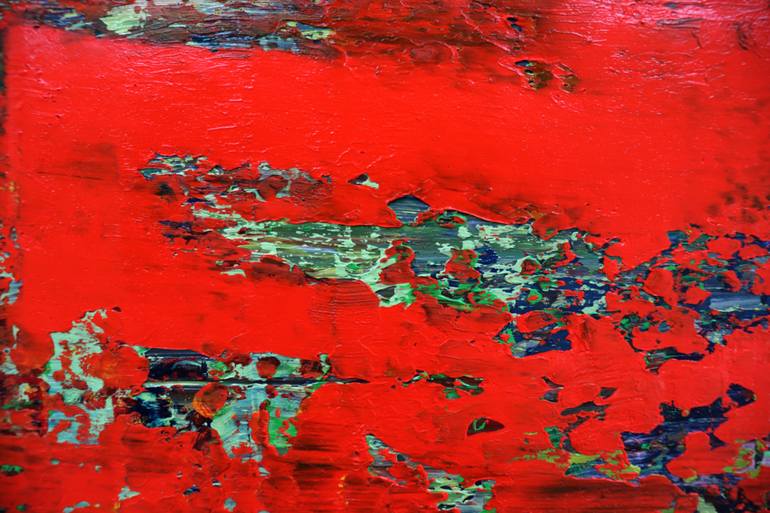 Original Abstract Nature Painting by Koen Lybaert