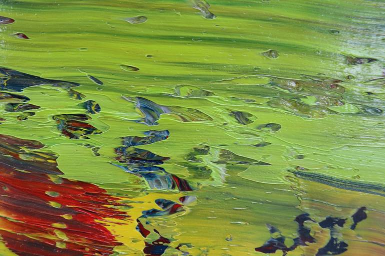 Original Abstract Nature Painting by Koen Lybaert