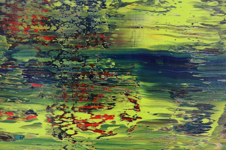 Original Abstract Nature Painting by Koen Lybaert