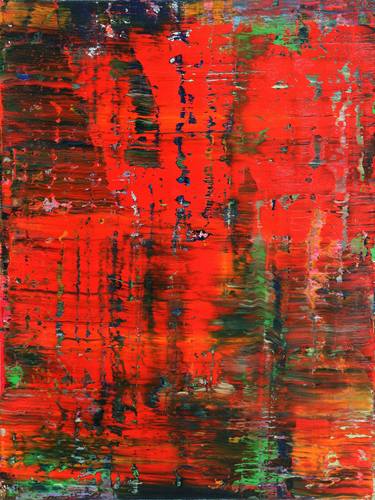 Original Abstract Nature Paintings by Koen Lybaert