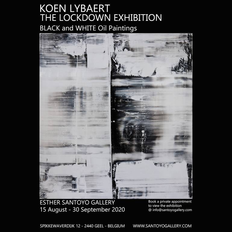 Original Abstract Painting by Koen Lybaert