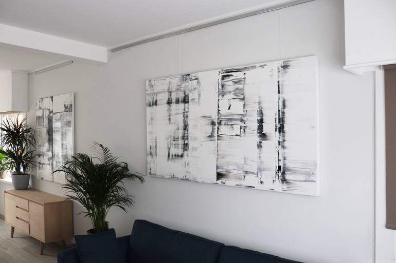 Original Abstract Expressionism Abstract Painting by Koen Lybaert