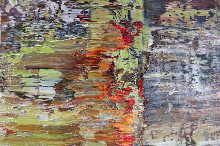 Original Abstract Nature Painting by Koen Lybaert