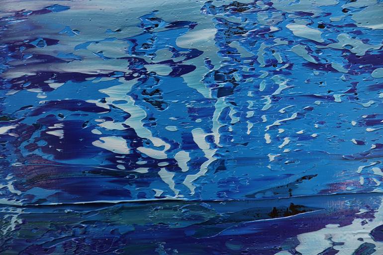 Original Abstract Nature Painting by Koen Lybaert