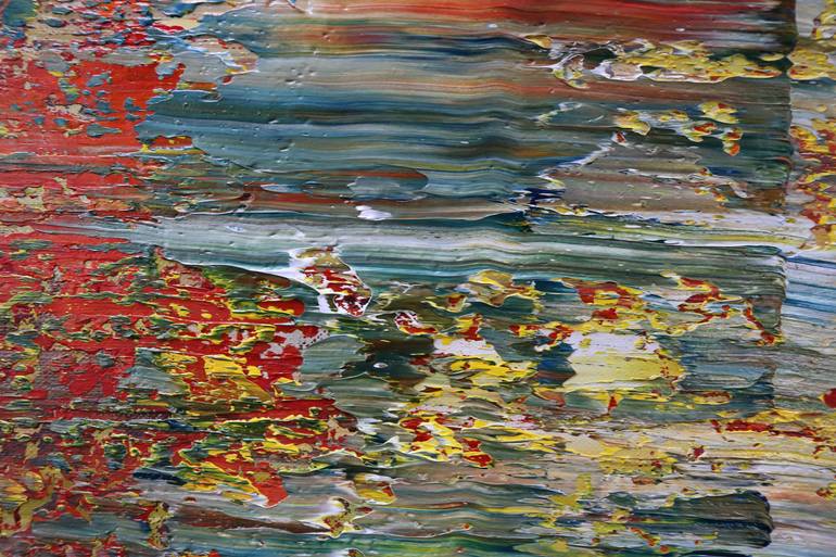 Original Abstract Nature Painting by Koen Lybaert