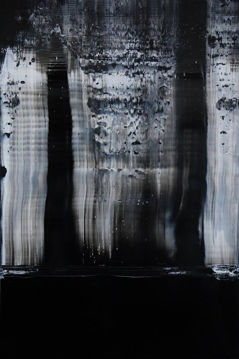 Waterfall 10 [Abstract N°2624] Painting by Koen Lybaert | Saatchi Art