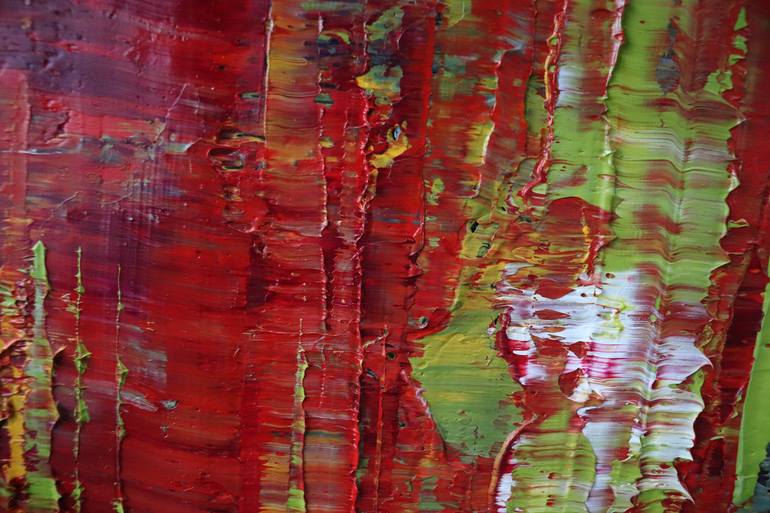 Original Abstract Nature Painting by Koen Lybaert