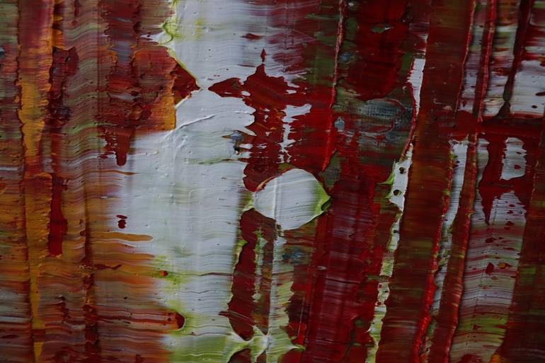 Original Abstract Nature Painting by Koen Lybaert