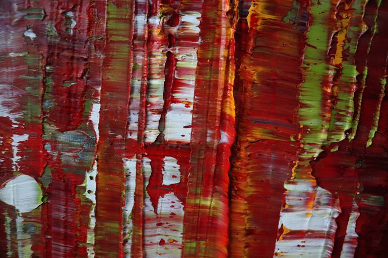 Original Abstract Nature Painting by Koen Lybaert