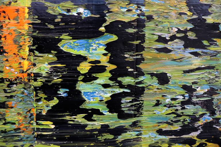 Original Abstract Nature Painting by Koen Lybaert