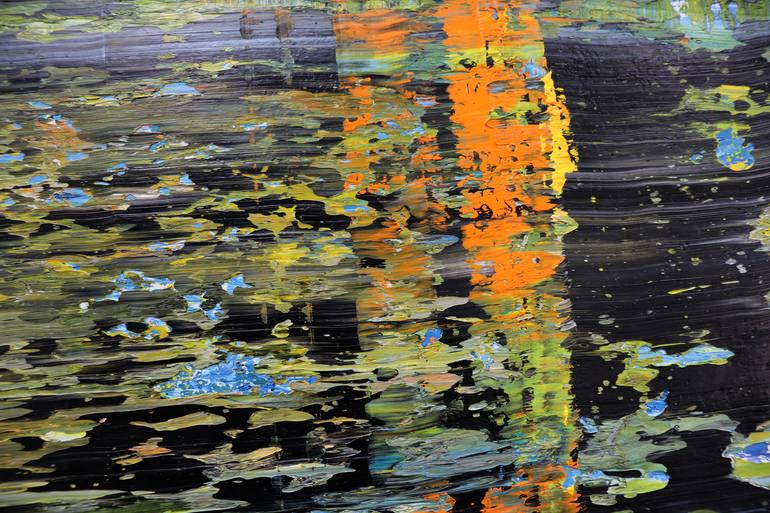 Original Abstract Nature Painting by Koen Lybaert