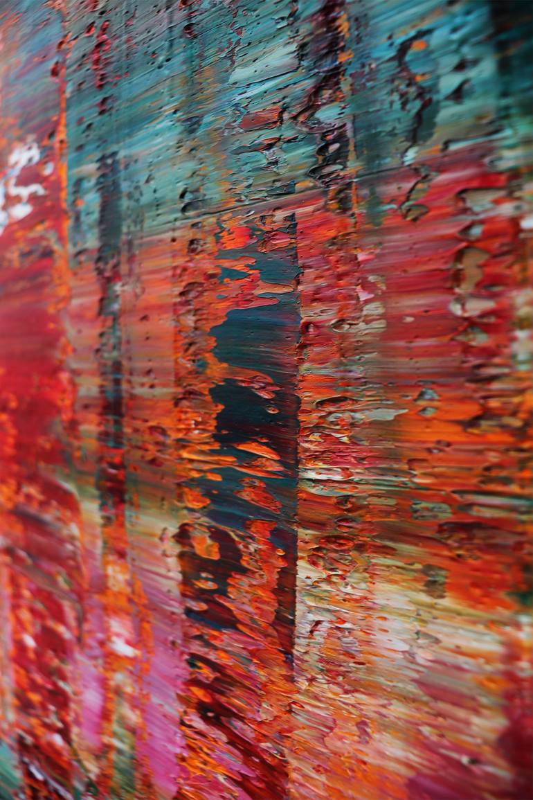 Original Abstract Nature Painting by Koen Lybaert