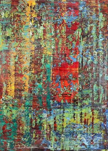 Original Abstract Nature Paintings by Koen Lybaert