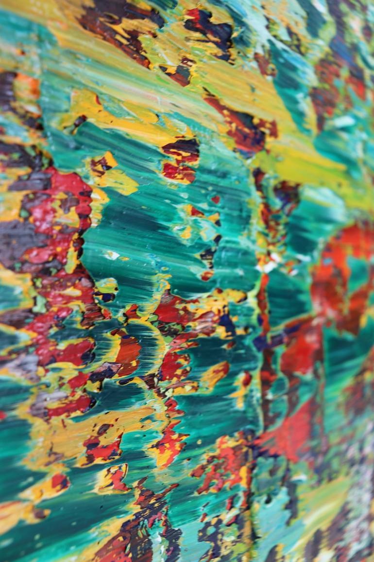 Original Abstract Nature Painting by Koen Lybaert