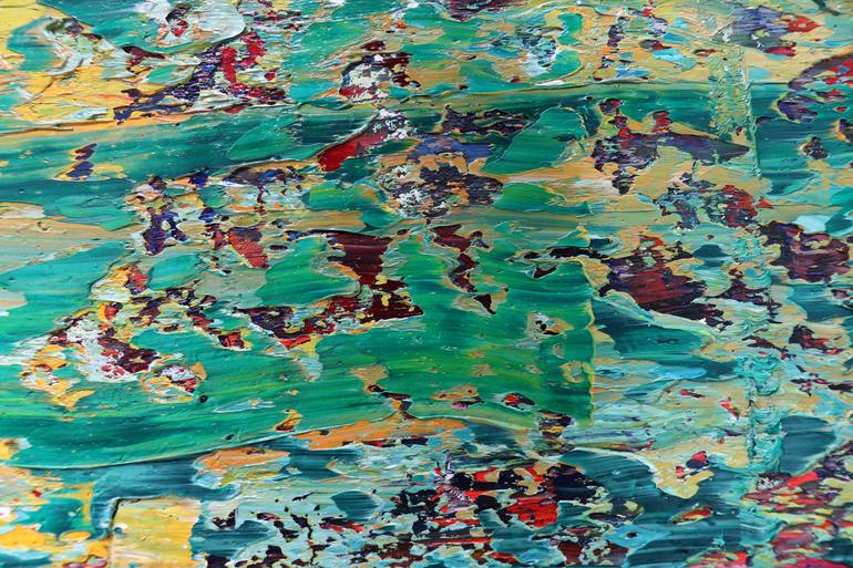 Original Abstract Nature Painting by Koen Lybaert