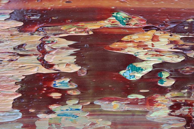 Original Abstract Nature Painting by Koen Lybaert