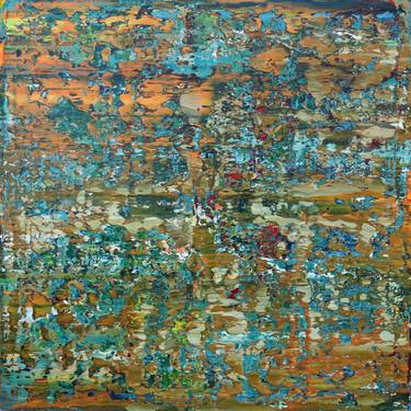 Saatchi Art Artist Koen Lybaert; Painting, “Gold Lake [Abstract N°2717]” #art