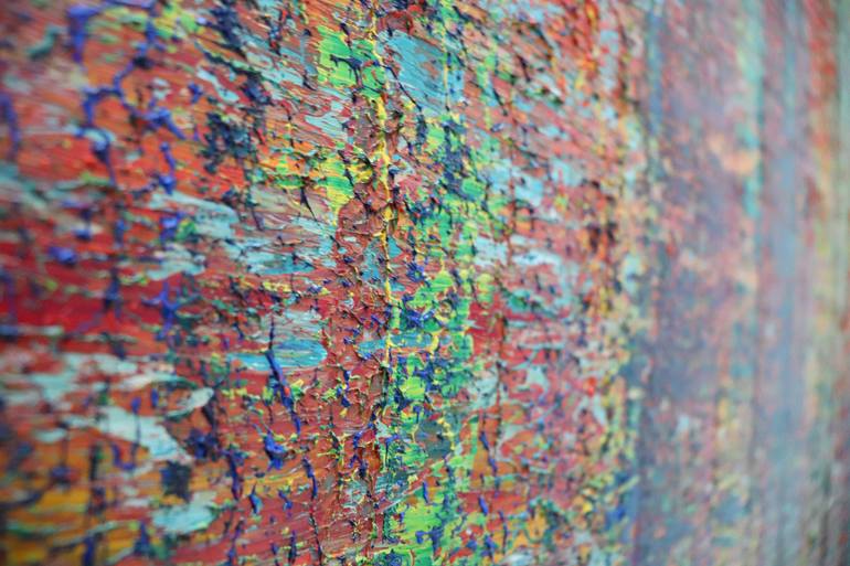 Original Abstract Nature Painting by Koen Lybaert