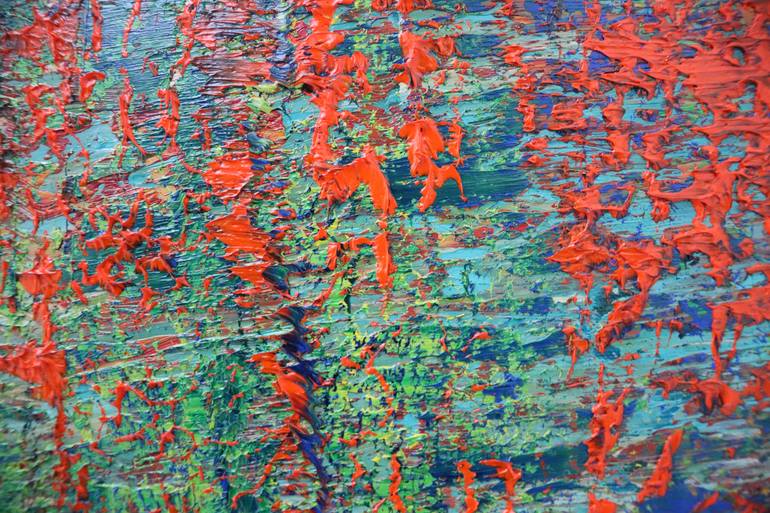 Original Abstract Nature Painting by Koen Lybaert