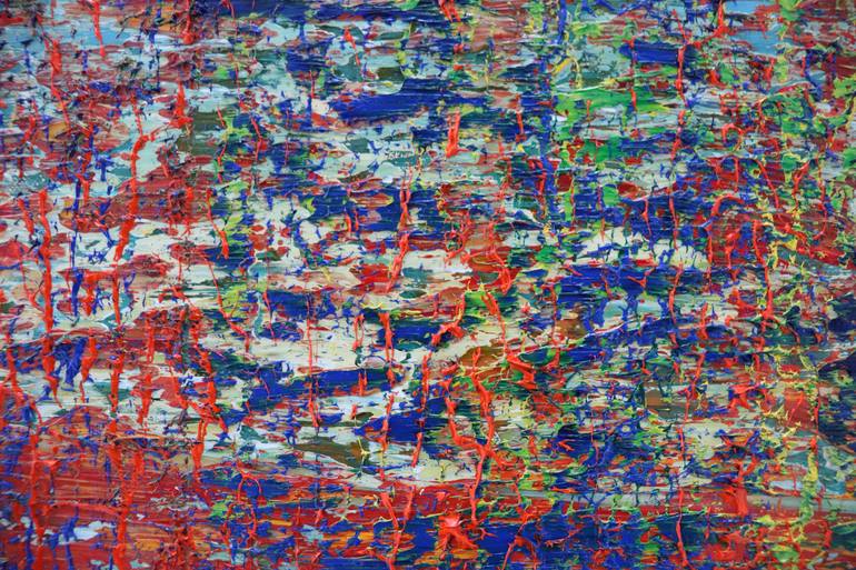 Original Abstract Nature Painting by Koen Lybaert