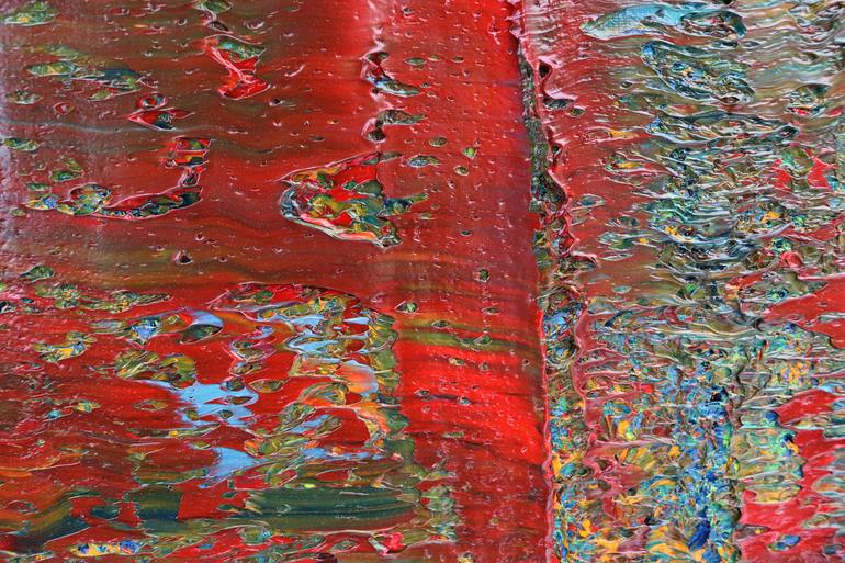 Original Abstract Expressionism Abstract Painting by Koen Lybaert