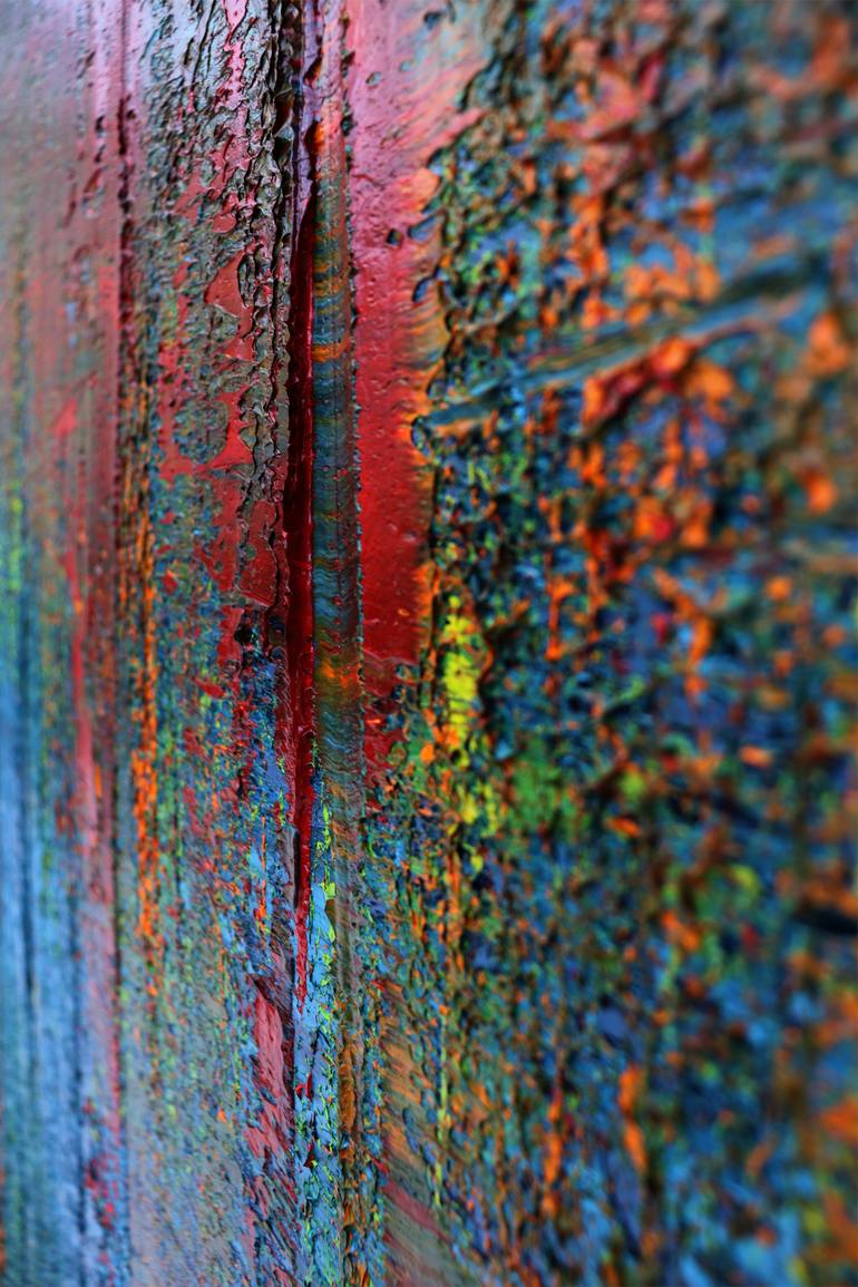 Original Abstract Expressionism Abstract Painting by Koen Lybaert