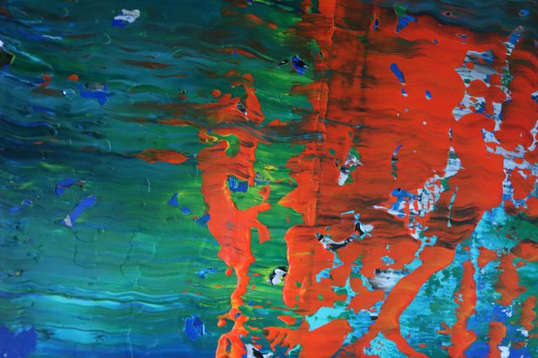 Original Abstract Painting by Koen Lybaert