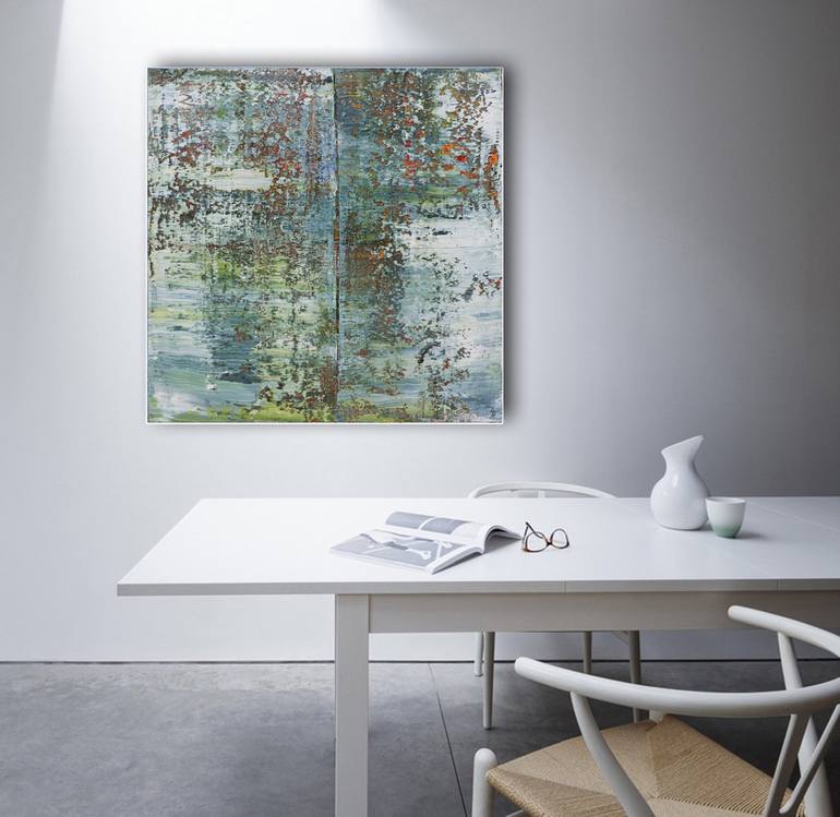 Original Abstract Painting by Koen Lybaert