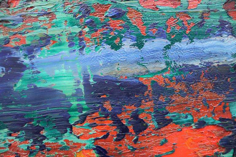 Original Abstract Expressionism Abstract Painting by Koen Lybaert