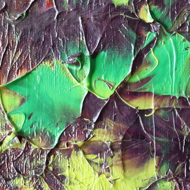 Original Abstract Nature Painting by Koen Lybaert