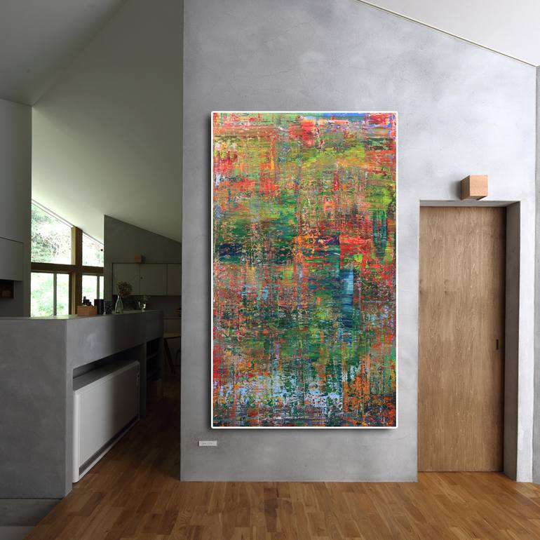 Original Abstract Nature Painting by Koen Lybaert