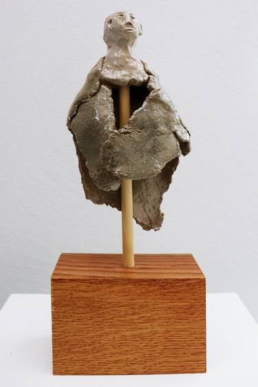Original Abstract Expressionism Men Sculpture by Koen Lybaert