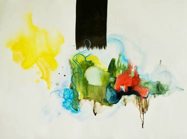 Original Abstract Expressionism Abstract Paintings by HyunRyoung Kim