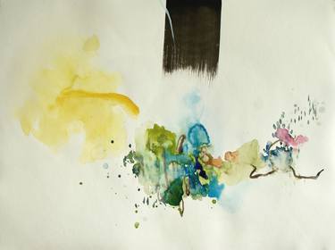 Original Abstract Expressionism Abstract Paintings by HyunRyoung Kim