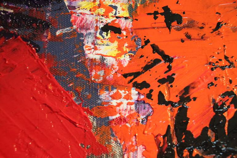Original Abstract Painting by C L Brode