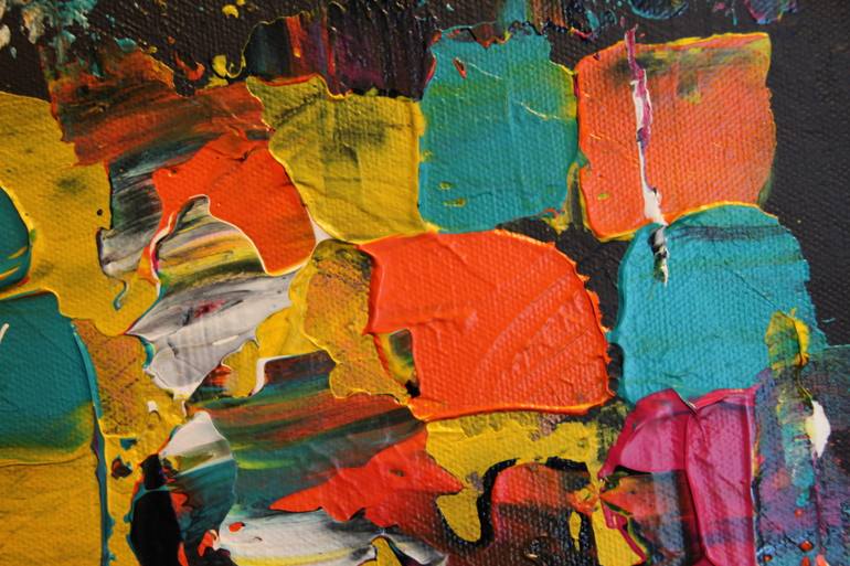 Original Abstract Expressionism Abstract Painting by C L Brode