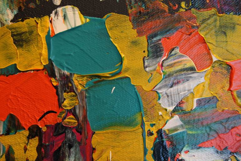 Original Abstract Expressionism Abstract Painting by C L Brode