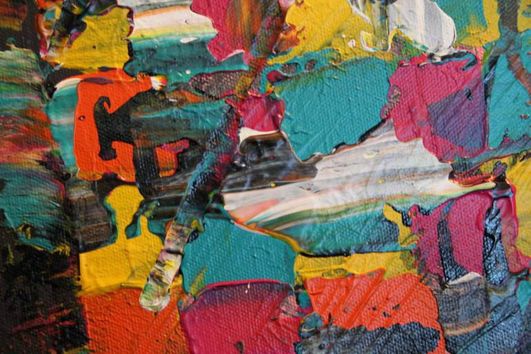 Original Abstract Expressionism Abstract Painting by C L Brode